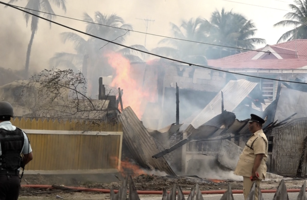 401 Furniture bond in Mon Repos completely gutted by fire